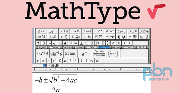 Ưu điểm của phần mềm MathType là gì?